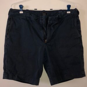Navy blue men’s J. Crew shorts
